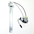 Front And Rear, Passenger Side Power Window Regulator, With Motor