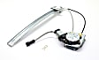 Front And Rear, Passenger Side Power Window Regulator, With Motor