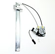 Front and Rear, Driver and Passenger Side Power Window Regulator, With Motor