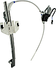 2007 Jeep Liberty - Front, Driver and Passenger Side Power Window Regulator, With Motor, Regulator Attaches Directly To Window Glass, With Locator Pin And Hole, Production Date From February 25 2006