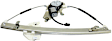 2007 Jeep Liberty - Front, Driver and Passenger Side Power Window Regulator, With Motor, Regulator Attaches Directly To Window Glass, With Locator Pin And Hole, Production Date From February 25 2006