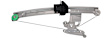 Rear, Driver and Passenger Side Power Window Regulator, Without Motor