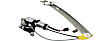 Rear, Driver and Passenger Side Power Window Regulator, With Motor