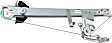 Rear, Driver and Passenger Side Power Window Regulator, Without Motor