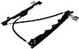Front, Driver and Passenger Side Power Window Regulator, Without Motor