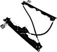 Front, Driver and Passenger Side Power Window Regulator, Without Motor