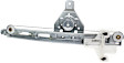 Rear, Driver and Passenger Side Power Window Regulator, Without Motor