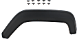 2018 Jeep Wrangler JK - Rear, Driver and Passenger Side, Fender Flares, Textured Black