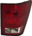 Driver and Passenger Side Halogen Tail Light, With bulb(s), OE Replacement