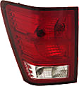 Driver and Passenger Side Halogen Tail Light, With bulb(s), OE Replacement