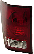 Driver and Passenger Side Halogen Tail Light, With bulb(s), OE Replacement