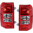 2008-2017 Jeep Patriot - Driver and Passenger Side Halogen Tail Light, With bulb(s), OE Replacement