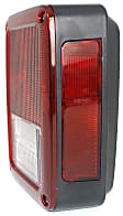 Driver and Passenger Side Halogen Tail Light, With bulb(s), OE Replacement