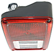 Driver and Passenger Side Halogen Tail Light, With bulb(s), OE Replacement