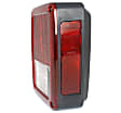 Driver and Passenger Side Halogen Tail Light, With bulb(s), OE Replacement, CAPA Certified