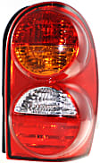 Driver and Passenger Side Halogen Tail Light, With bulb(s), OE Replacement