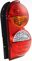Driver and Passenger Side Halogen Tail Light, With bulb(s), OE Replacement