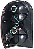 Driver and Passenger Side Halogen Tail Light, With bulb(s), OE Replacement