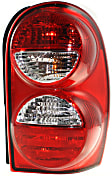 2007 Jeep Liberty - Driver and Passenger Side Halogen Tail Light, With bulb(s), OE Replacement