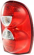 2007 Jeep Liberty - Driver and Passenger Side Halogen Tail Light, With bulb(s), OE Replacement