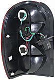 2007 Jeep Liberty - Driver and Passenger Side Halogen Tail Light, With bulb(s), OE Replacement