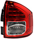 Driver and Passenger Side LED Tail Light, With bulb(s), OE Replacement