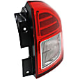 Driver and Passenger Side LED Tail Light, With bulb(s), OE Replacement