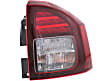 Driver and Passenger Side Halogen Tail Light, With bulb(s), OE Replacement