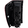 Driver and Passenger Side Tail Lights, with Bulbs, Halogen, Sport Utility