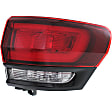 2014-2021 Jeep Grand Cherokee - Passenger Side, Inner and Outer Halogen Tail Light, With bulb(s), OE Replacement