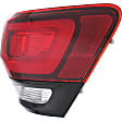 2014-2021 Jeep Grand Cherokee - Passenger Side, Inner and Outer Halogen Tail Light, With bulb(s), OE Replacement