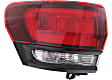 2016 Jeep Grand Cherokee - Driver and Passenger Side, Outer Halogen Tail Light, With bulb(s), Mounts on Body, OE Replacement