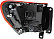 2016 Jeep Grand Cherokee - Driver and Passenger Side, Outer Halogen Tail Light, With bulb(s), Mounts on Body, OE Replacement