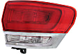 Driver and Passenger Side, Outer Halogen Tail Lights, with Bulbs, Mounts on Body, For Models Without Platinum Insert