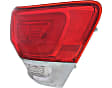 Driver and Passenger Side, Outer Halogen Tail Lights, with Bulbs, Mounts on Body, For Models Without Platinum Insert