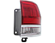 Driver and Passenger Side, Outer Halogen Tail Lights, with Bulbs, Mounts on Body, For Models Without Platinum Insert