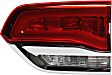 Driver and Passenger Side, Inner Tail Lights, with Bulbs, Halogen, Mounts on Liftgate