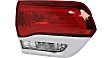 Driver and Passenger Side, Inner Tail Lights, with Bulbs, Halogen, Mounts On Liftgate, CAPA Certified