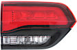 Driver and Passenger Side, Inner Tail Lights, with Bulbs, Halogen, Mounts on Liftgate