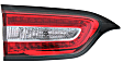Driver Side, Inner and Outer Tail Lights, with Bulb, Halogen, Mounts on Liftgate, Mounts on Body