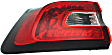 Driver and Passenger Side, Outer Halogen Tail Light, With bulb(s), OE Replacement, CAPA Certified