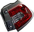 Driver and Passenger Side, Outer Halogen Tail Light, With bulb(s), OE Replacement, CAPA Certified