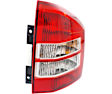 Driver and Passenger Side Halogen Tail Light, With bulb(s), OE Replacement