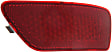 Rear, Driver and Passenger Side Bumper Reflector