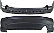 2014 Jeep Patriot - Rear, Upper and Lower Upper - Primed, Lower - Textured Bumper Cover