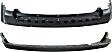 Rear, Upper and Lower Upper - Primed, Lower - Textured Bumper Cover CAPA Certified
