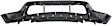 2016 Jeep Grand Cherokee Summit - Front and Rear, Lower Upper - Primed, Lower - Textured For Models Without Towing Package, With Type 4 Bumper Cover