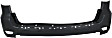 2020 Jeep Grand Cherokee Limited - Rear, Upper and Lower Upper - Primed, Lower - Textured Bumper Cover, For Models With Type 2, Without Advanced Park Assist System and Blind Spot Detection, With Single Exhaust Holes, Without Towing Package, CAPA Certified