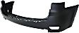 2020 Jeep Grand Cherokee Limited - Rear, Upper and Lower Upper - Primed, Lower - Textured Bumper Cover, For Models With Type 2, Without Advanced Park Assist System and Blind Spot Detection, With Single Exhaust Holes, Without Towing Package, CAPA Certified