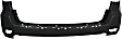 Rear, Upper and Lower Upper - Primed, Lower - Textured Bumper Cover